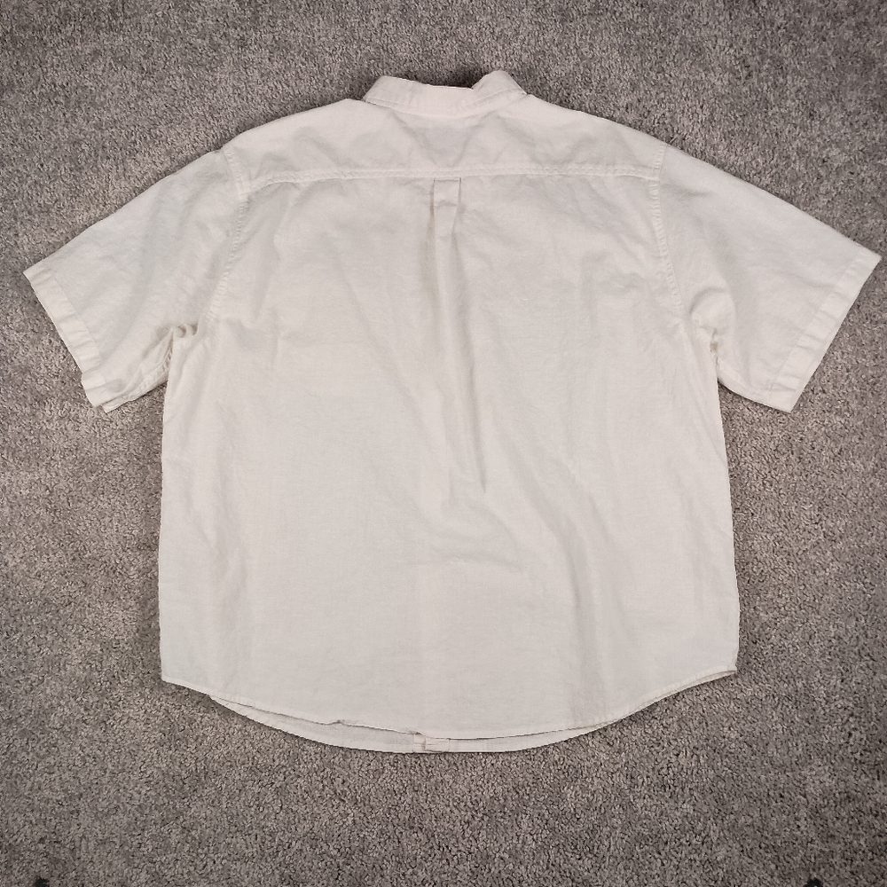 Route 66 XL Linen Button Down Mens‎ Shirt - Picture 7 of 11